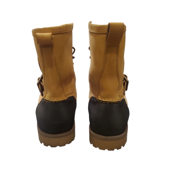 Polo Ralph Lauren Tan Weybrook Leather Boot, Men's 11, like new - Picture 4 of 6